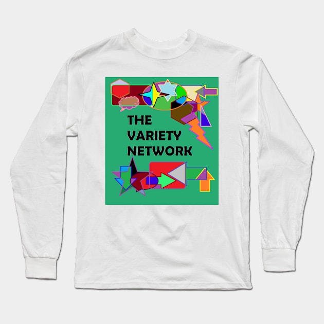 The Variety Network Logo Long Sleeve T-Shirt by NJ